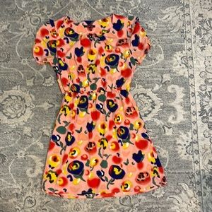 Floral short dress
